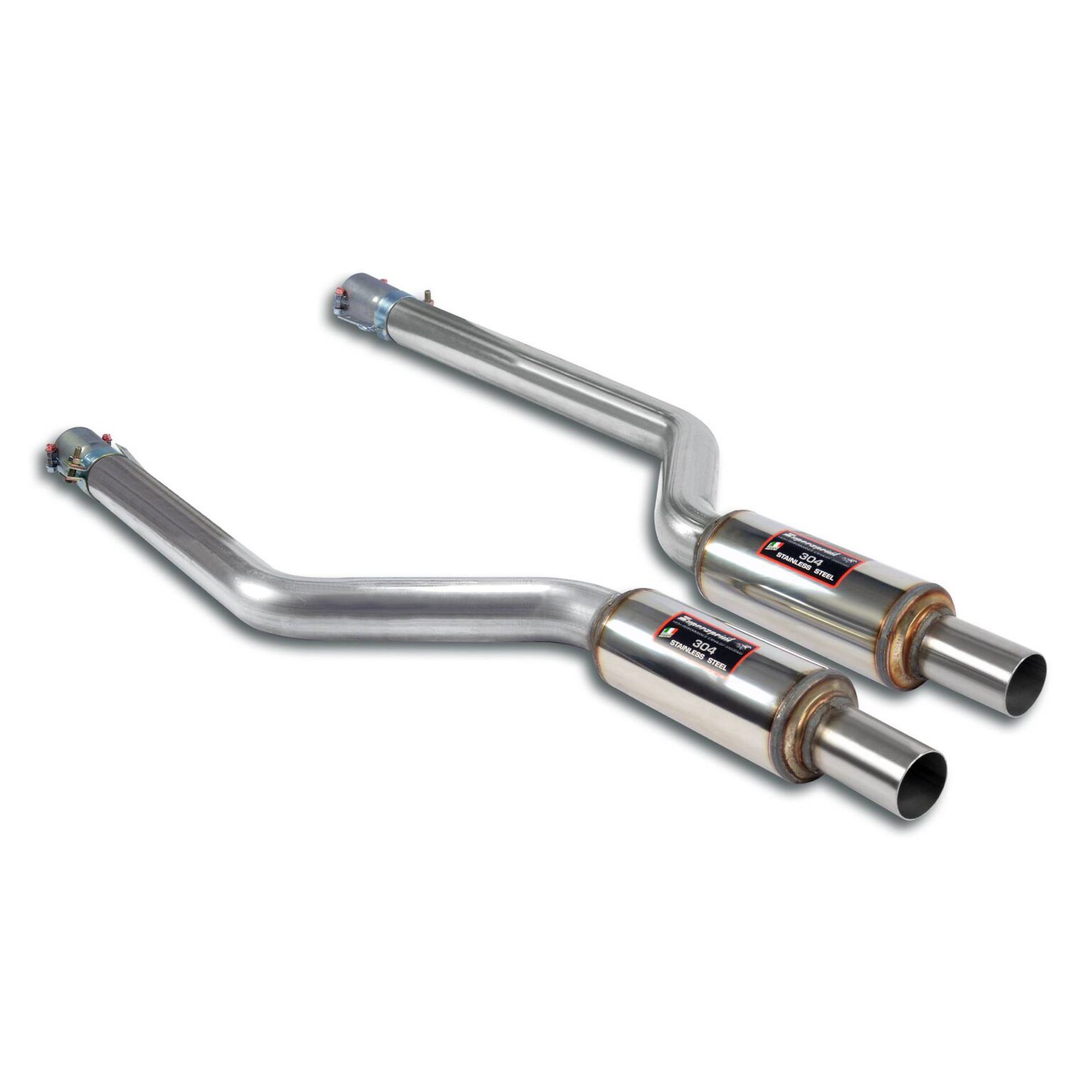 BMW E30 Supersprint Rear Exhaust 140x60 (Straight Exit)